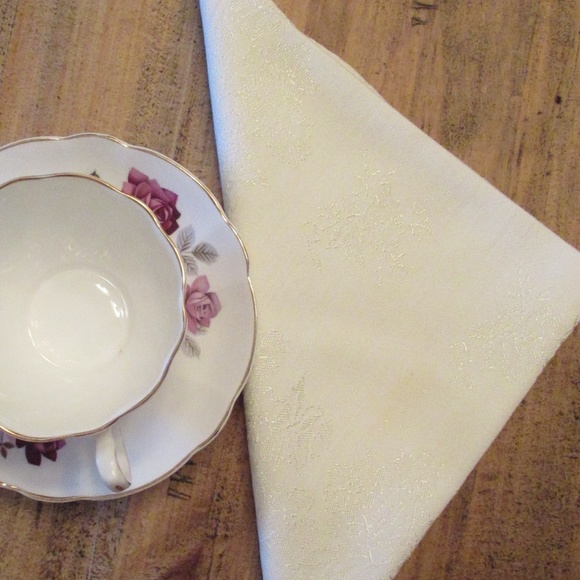 4 Jacquard cotton Napkins - Picture 3 of 8